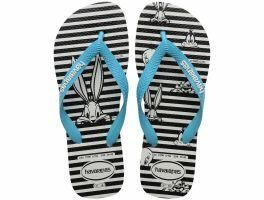 Havaianas Top Warner Logo (37/38) - Branco Azul 0093