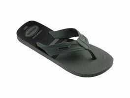 Havaianas City Basic (41/42) Verde Olive Preto  2945 