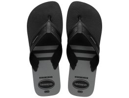 Havaianas City Basic (43/44) - Preto Cinza Aço 7663