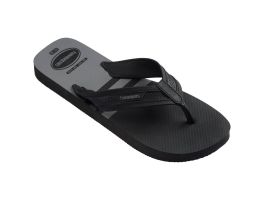 Havaianas City Basic (45/46) - Preto Cinza Aço 7663