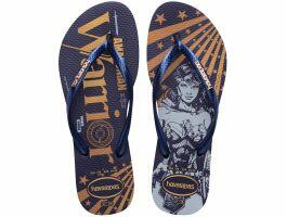Havaianas Slim Warner Classics (37/38) - Marinho 0555 