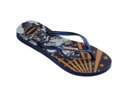 Havaianas Slim Warner Classics (33-42) - Marinho 0555
