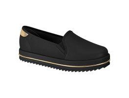 Tênis Slip-on Beira Rio 4196.1027 (34-39) 9569 - Preto 15745 