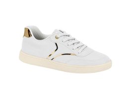 Tênis Beira Rio 4313.102 (34-39) 27653 - Branco Dourado 17165 