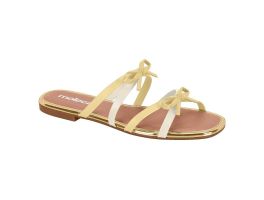Tamanco Moleca 5435.548 (34-39)  Amarelo Dourado 101354 