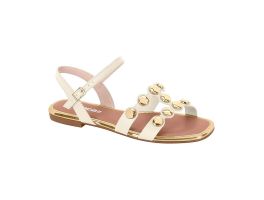 Sandália Moleca 5435.550 (34-39) - Branco Off 35432 