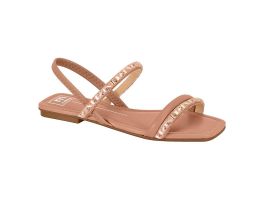 Sandália Moleca 5462.111 (33-40) - Creme Ouro Rosado 98346  