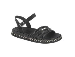 Sandália Moleca 5509.306 (34-39) Cx/c 8 pares 29370 - Preto 15758 