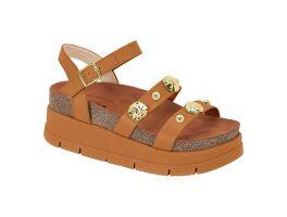 Sandália Moleca 5513.104 (35-38) Cx c/ 8 pares - Camel 95373 