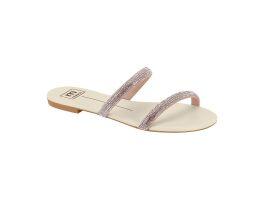 Tamanco Moleca 5557.100 (34-39) - Cristal Branco Off 81189