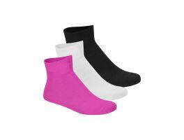 Meia Moleca 5998.2.22766.4114 (33-40) - Preto Branco Pink