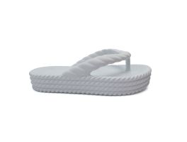 Chinelo Mikelly Nuvem 320 0001 (33-40) - Trancado Branco 