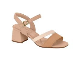 Sandália Modare 7172.101 (34-39) Cx c/8 Pares 21736 - Tan Bege Creme 92331 