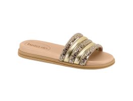 Tamanco Beira Rio 8528.103 (34-39) 28513 - Cristal Dourado 88206 
