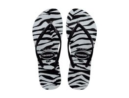 Havaianas Slim Animals Glitter (23-30) - Preto 0090 