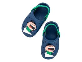 Babuche Monica Toy Pump 23318 (19-27) - Azul Escuro Verde Bp533