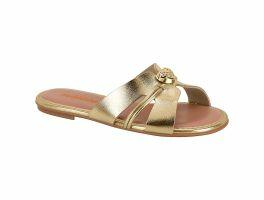 Tamanco Molekinha 2157.1207 (28-34) - Dourado 66