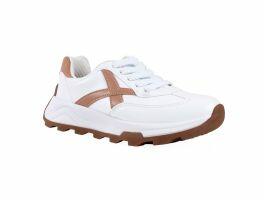 Tênis Beira Rio 4328.104 (34-39) -  Branco Nude 53930 