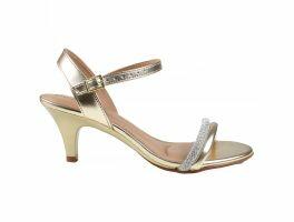 Sandália Beira Rio 8308.1545 (34-39) - Dourado Cristal Silver 92965