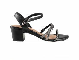 Sandália Beira Rio 8246.1198 (34-39) - Preto Hematite 107905 