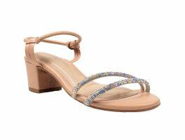Sandalia Beira Rio 8246.1205 Azul Verde Ouro Nude 93863