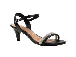 Sandália Beira Rio 8308.1445 (34-39) - Preto Branco Off Cristal 106262