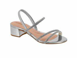 Sandália Beira Rio 8345.647 (34-39) - Prata Branco Off Cristal 94074