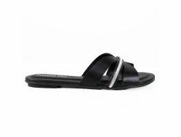 Tamanco Beira Rio 8367.874 (34-39) - Preto Cristal Niquel 97250 