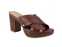 Tamanco Beira Rio 8371.221 (34-39) - Conhaque 101433