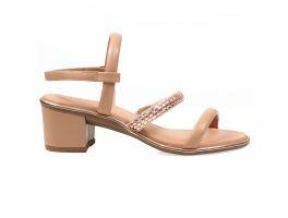 Sandália Beira Rio 8379.237 (34-39) - Nude Aurora Boreal Ouro 100394