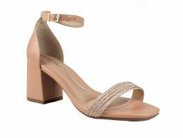 Sandália Beira Rio 8436.245 (34-39) - Nude Ouro Rosado Tan 106846 