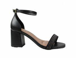 Sandália Beira Rio 8436.245 (34-39) - Preto Grafite Preto 107225 