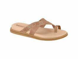 Tamanco Beira Rio 8513.125 (34-39) - Nude Ouro Rosado Tan 106846