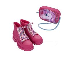 Bota Barbie Powerful 23223 (25-35) - Rosa Escuro Bm526 