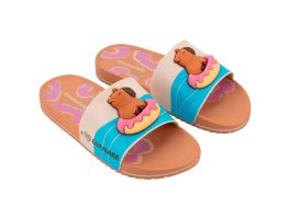 Chinelo Capivara Mania Gaspea 23454 (28-34) - Marrom Bege Bv148