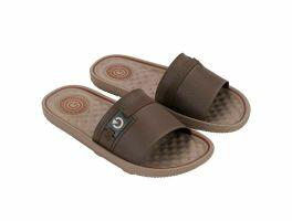 Chinelo Slide Cartago Arizona 12393 (37-44) - Bege Marrom Verde Bd284 
