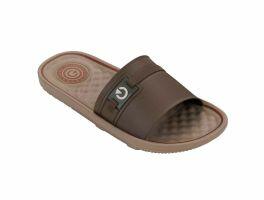 Chinelo Slide Cartago Arizona 12393 (37-44) - Bege Marrom Verde Bd284 