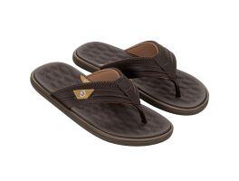 Chinelo Cartago Malta VI 12496 (37-44) - Marrom Amarelo Bl905 