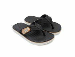 Chinelo Cartago Paris II 12468 (28-36) - Branco Preto Bi189 