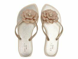 Chinelo Arezzo Brizza Z19062 0028 0001 (33-40) - Cintilante Gold Jelly 