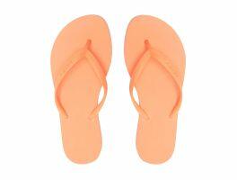 Chinelo Arezzo Brizza Z19026 0001 0002U Laranja Coral Jelly 33-40