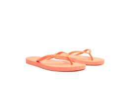 Chinelo Arezzo Brizza Z19026 0001 0002U Laranja Coral Jelly 33-40