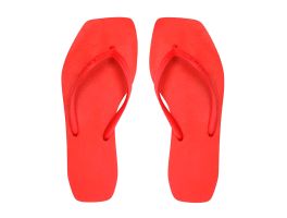 Chinelo Arezzo Brizza Z19027 (33-40) - Vermelho Ruby Jelly 0019U