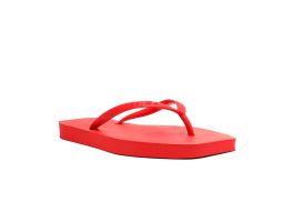 Chinelo Arezzo Brizza Z19027 (33-40) - Vermelho Ruby Jelly 0019U