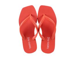 Chinelo Beira Rio 8556.100 (33-40 ) - Laranja 72384