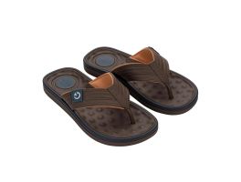 Chinelo Cartago Alabama 11859 (37-44) -  Marrom Bege Cinza Bi912 