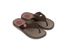Chinelo Cartago Alabama 11859 (37-44) - Marrom Bordo Bi911