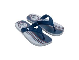 Chinelo Cartago Atlanta Dedo 11841 (28-36) - Cinza/Azul/Vermelho BL054