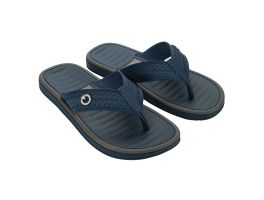 Chinelo Cartago Coimbra II 12285 (37-44) - Azul Marrom Bq607