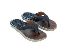 Chinelo Cartago Dallas 12158 (37-44) - Bege Basalto Azul Bs784
